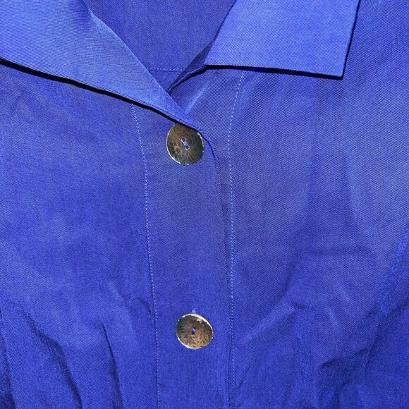 Womens Soft Surroundings Allora Button Front Tunic Blouse Size Large - Picture 7 of 9